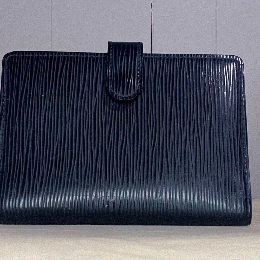 Louis Vuitton Black Leather Organizer